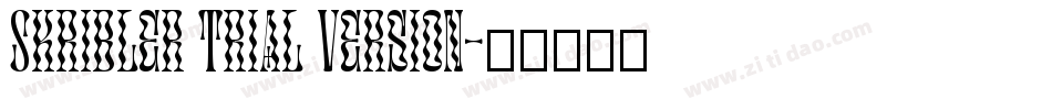 Skribler Trial Version字体转换